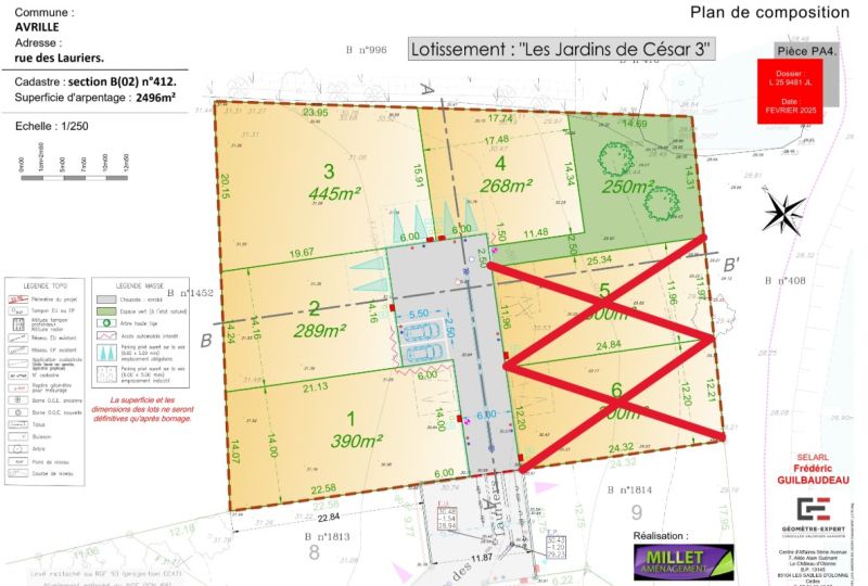 LES JARDINS DE CESAR 3 - Avrill� ()
